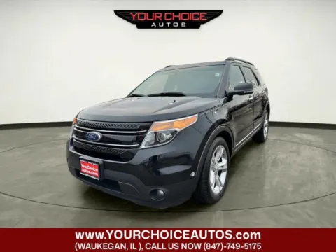 Black 2012 Ford Explorer Limited for sale in Waukegan, IL