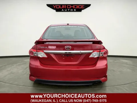 More photos of 2012 Toyota Corolla S 4dr Sedan 4A at Your Choice Autos - Waukegan, IL