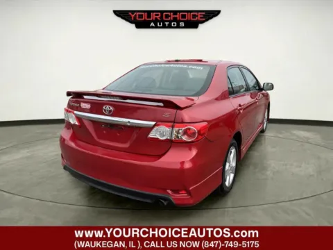 More photos of 2012 Toyota Corolla S 4dr Sedan 4A at Your Choice Autos - Waukegan, IL