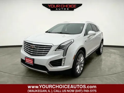 White 2017 Cadillac XT5 Platinum AWD for sale in Waukegan, IL