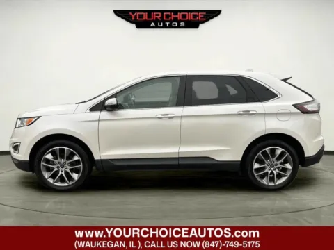 Photos of 2017 Ford Edge Titanium for sale in Waukegan, IL at Your Choice Autos - Waukegan