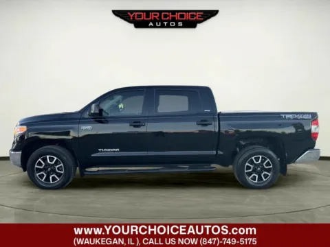 Photos of 2017 Toyota Tundra SR5 4x4 4dr CrewMax Cab Pickup SB (5.7L V8 FFV) for sale in Waukegan, IL at Your Choice Autos - Waukegan