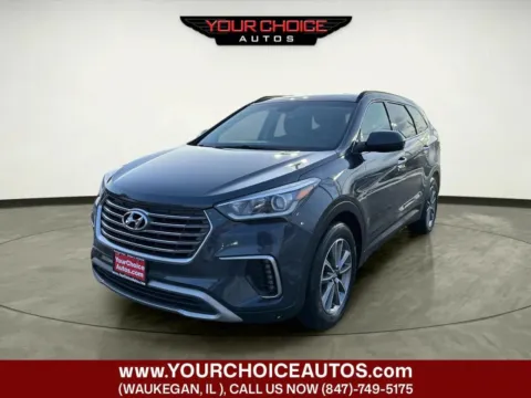 Black 2017 Hyundai Santa Fe SE for sale in Waukegan, IL