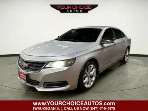 Silver 2015 Chevrolet Impala LTZ for sale in Waukegan, IL