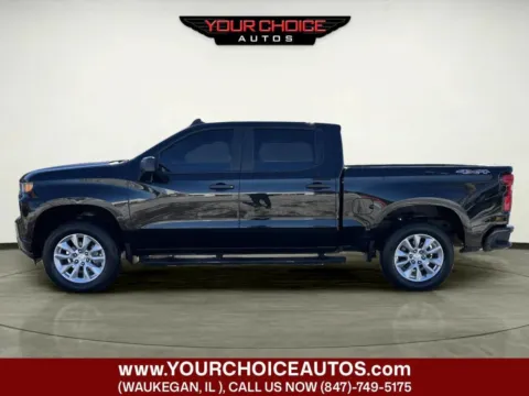 Photos of 2021 Chevrolet Silverado 1500 Custom for sale in Waukegan, IL at Your Choice Autos - Waukegan