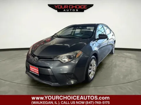 Blue 2016 Toyota Corolla LE 4dr Sedan for sale in Waukegan, IL