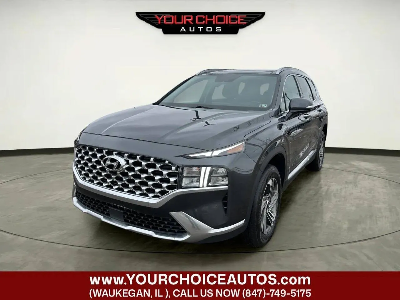 Gray 2022 Hyundai Santa Fe SEL for sale in Waukegan, IL