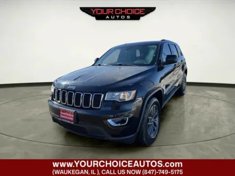 Black 2018 Jeep Grand Cherokee Laredo E for sale in Waukegan, IL