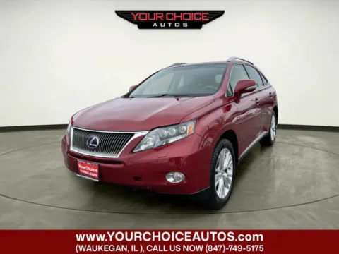 Red 2011 Lexus RX 450h Base AWD 4dr SUV for sale in Waukegan, IL