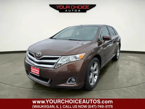 Brown 2013 Toyota Venza XLE AWD V6 4dr Crossover for sale in Waukegan, IL