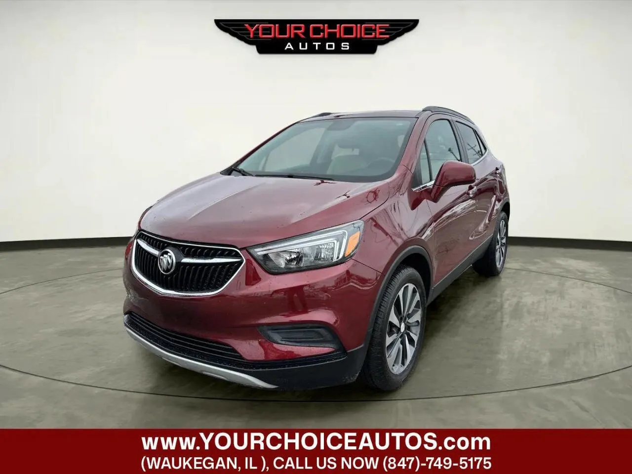 Red 2021 Buick Encore Preferred for sale in Waukegan, IL
