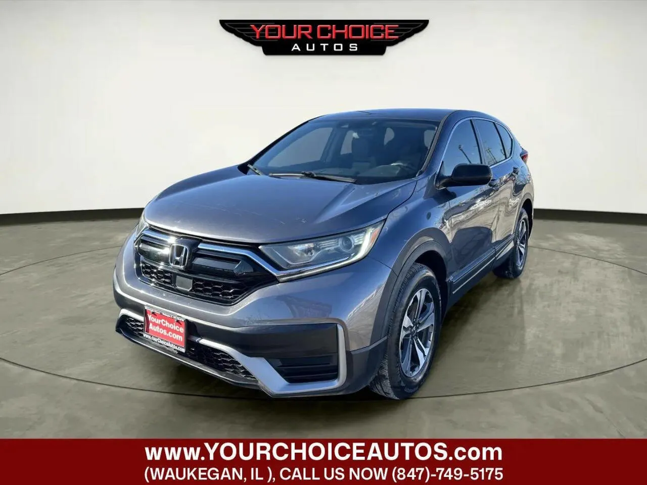 Gray 2020 Honda CR-V LX for sale in Waukegan, IL