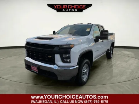 White 2021 Chevrolet Silverado 2500HD Work Truck for sale in Waukegan, IL