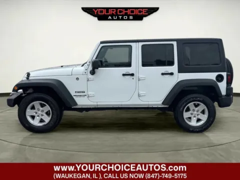 Photos of 2017 Jeep Wrangler Unlimited Sport for sale in Waukegan, IL at Your Choice Autos - Waukegan