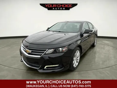 Black 2019 Chevrolet Impala LT for sale in Waukegan, IL