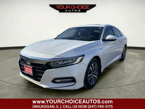 White 2018 Honda Accord Hybrid EX for sale in Waukegan, IL