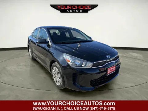 Black 2019 Kia Rio S for sale in Waukegan, IL