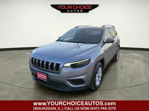 Silver 2020 Jeep Cherokee Latitude for sale in Waukegan, IL