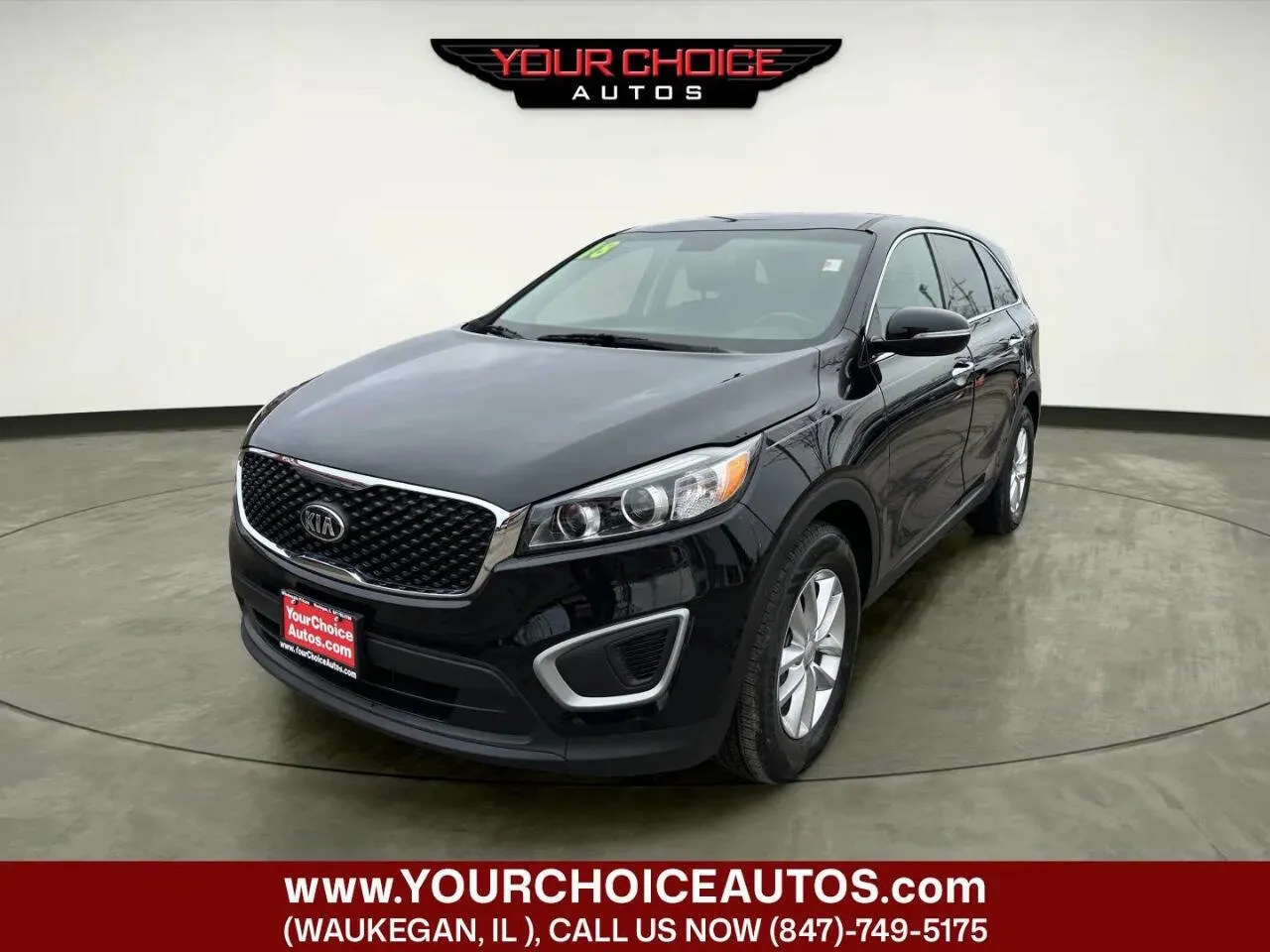 Black 2018 Kia Sorento L for sale in Waukegan, IL