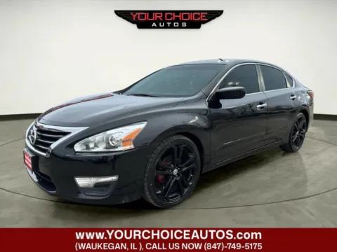 Black 2015 Nissan Altima 2.5 S for sale in Waukegan, IL