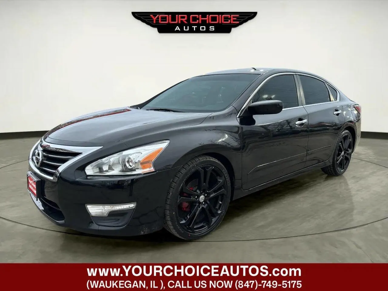 Black 2015 Nissan Altima 2.5 S for sale in Waukegan, IL