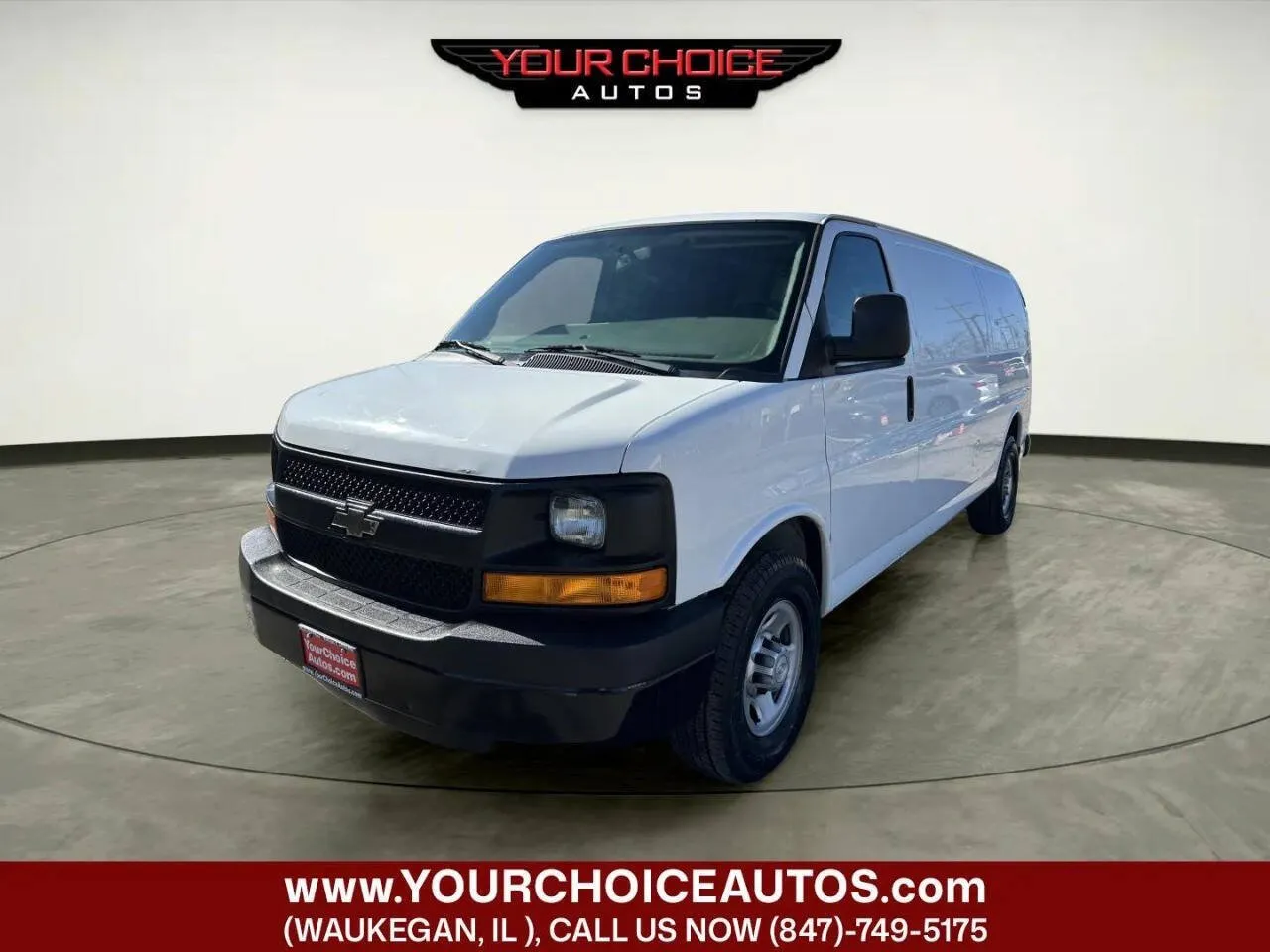 2016 Chevrolet Express Cargo Van 2500 3dr Extended Cargo Van w/1WT for sale in Waukegan, IL