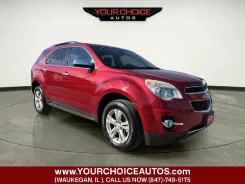 Red 2014 Chevrolet Equinox LTZ for sale in Waukegan, IL