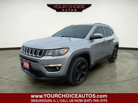 Silver 2019 Jeep Compass Latitude for sale in Waukegan, IL