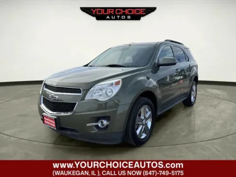 Green 2015 Chevrolet Equinox LT for sale in Waukegan, IL