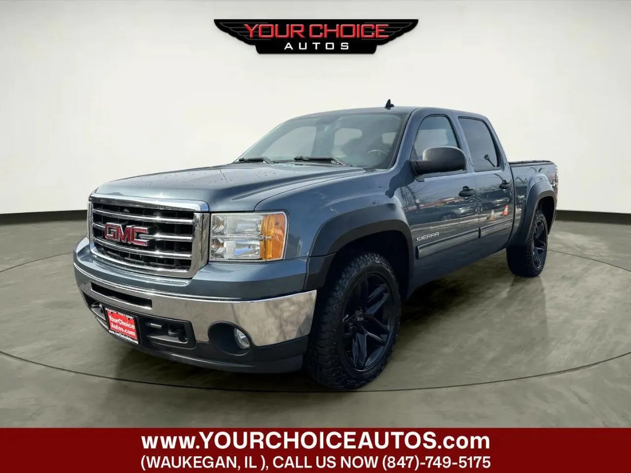 Gray 2013 GMC Sierra 1500 SLE for sale in Waukegan, IL