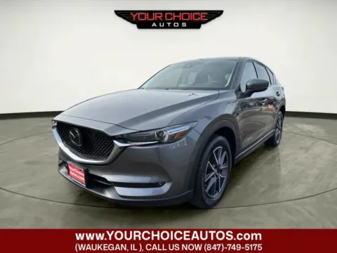 Gray 2018 Mazda CX-5 Grand Touring for sale in Waukegan, IL