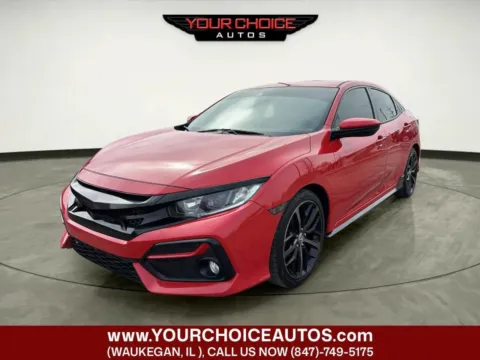 Red 2020 Honda Civic Hatchback Sport for sale in Waukegan, IL