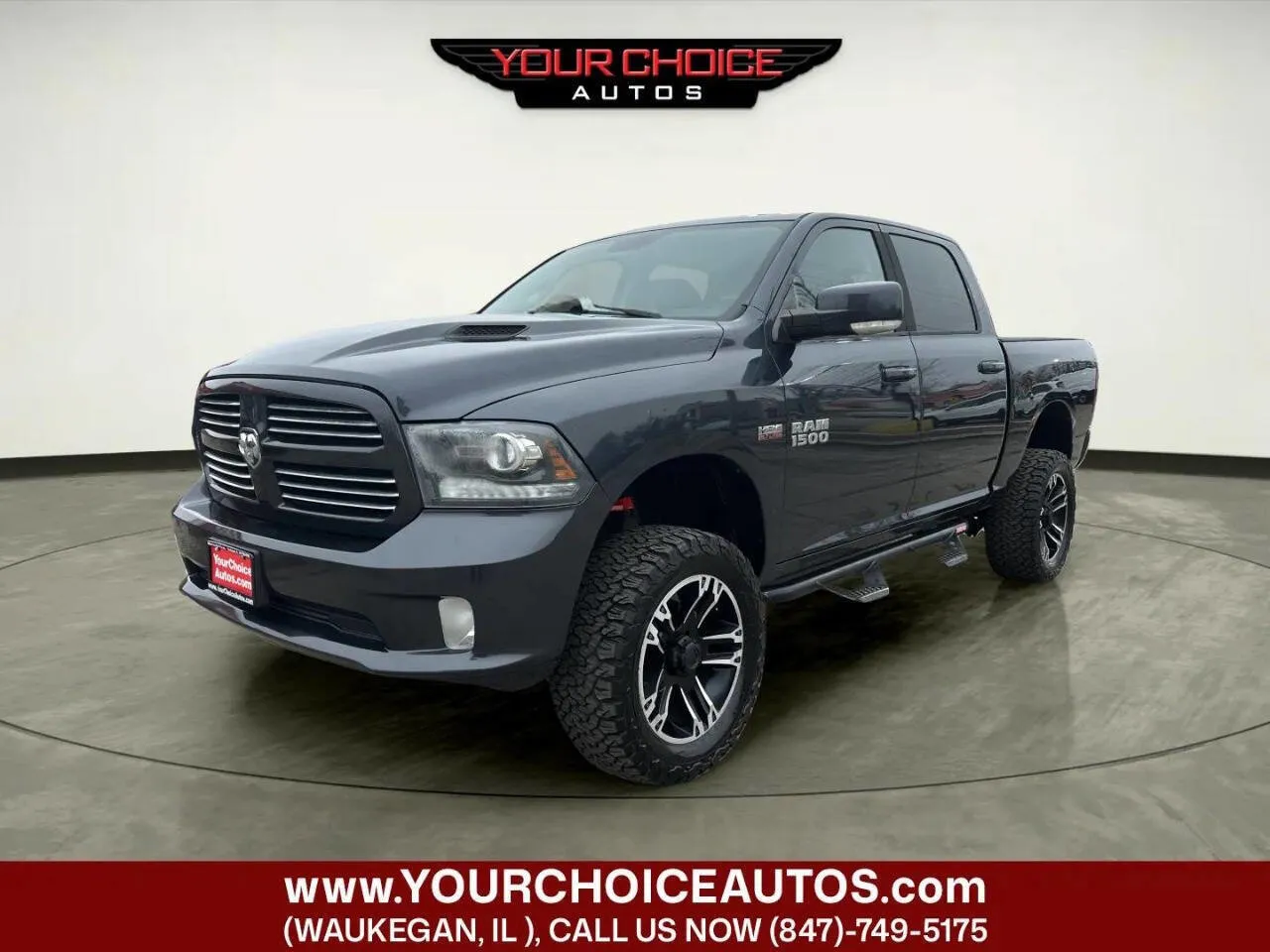 Blue 2014 Ram 1500 Sport for sale in Waukegan, IL