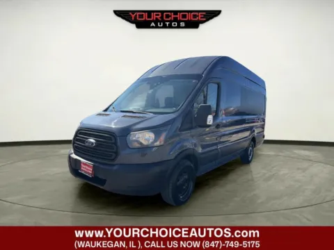 Blue 2019 Ford Transit Van 250 3dr LWB High Roof Extended Cargo Van w/Sliding Passenger Side Door for sale in Waukegan, IL