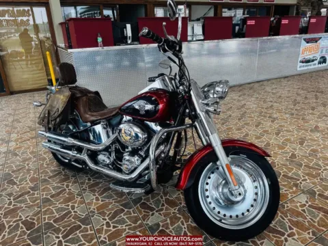 Red 2013 Harley-Davidson Fat Boy ROAD/STREET for sale in Waukegan, IL