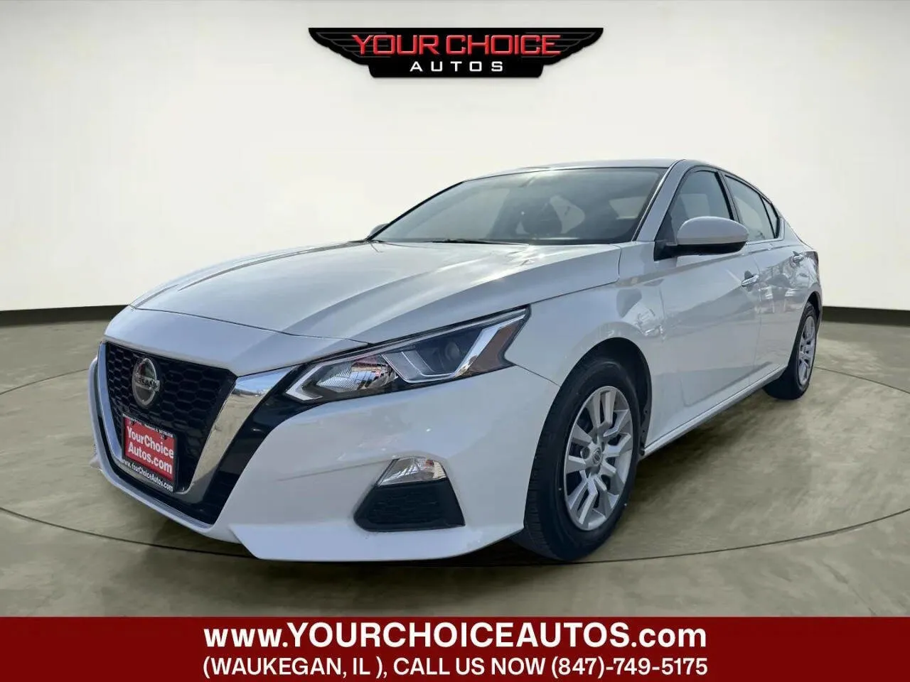 White 2020 Nissan Altima 2.5 S for sale in Waukegan, IL