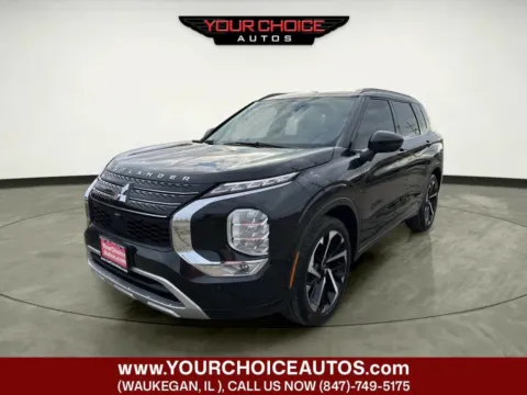 Black 2022 Mitsubishi Outlander SEL AWD 4dr SUV for sale in Waukegan, IL