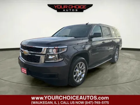 Gray 2015 Chevrolet Suburban LT for sale in Waukegan, IL