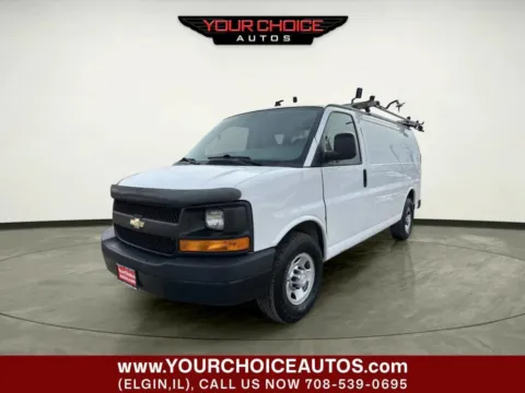 White 2016 Chevrolet Express Cargo Van 2500 3dr Cargo Van w/1WT for sale in Waukegan, IL