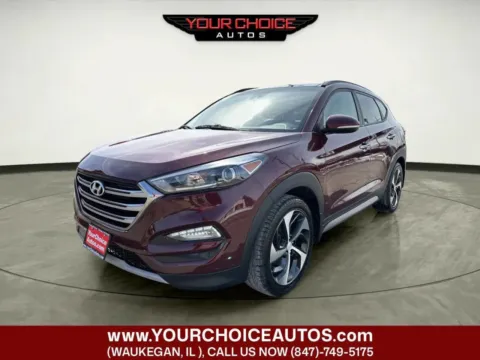 Red 2017 Hyundai Tucson Limited for sale in Waukegan, IL