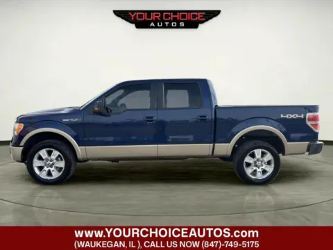 Photos of 2012 Ford F-150 Lariat 4x4 4dr SuperCrew Styleside 5.5 ft. SB for sale in Waukegan, IL at Your Choice Autos - Waukegan