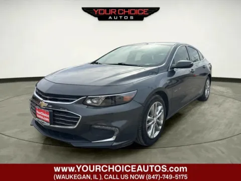 Gray 2017 Chevrolet Malibu LT for sale in Waukegan, IL