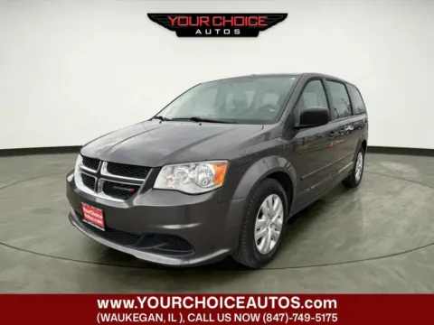 Gray 2016 Dodge Grand Caravan American Value Pkg for sale in Waukegan, IL