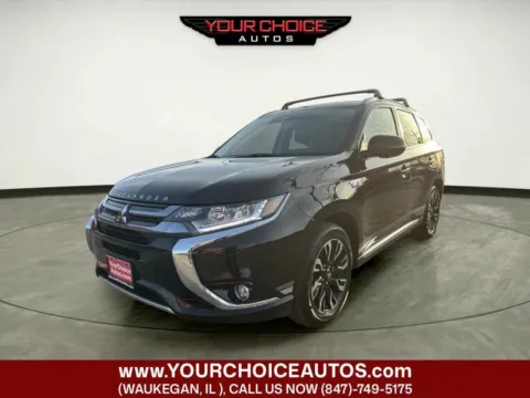 Black 2018 Mitsubishi Outlander PHEV GT AWD 4dr SUV for sale in Waukegan, IL