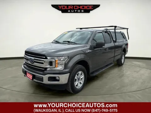 Gray 2018 Ford F-150 XLT 4x4 4dr SuperCab 6.5 ft. SB for sale in Waukegan, IL
