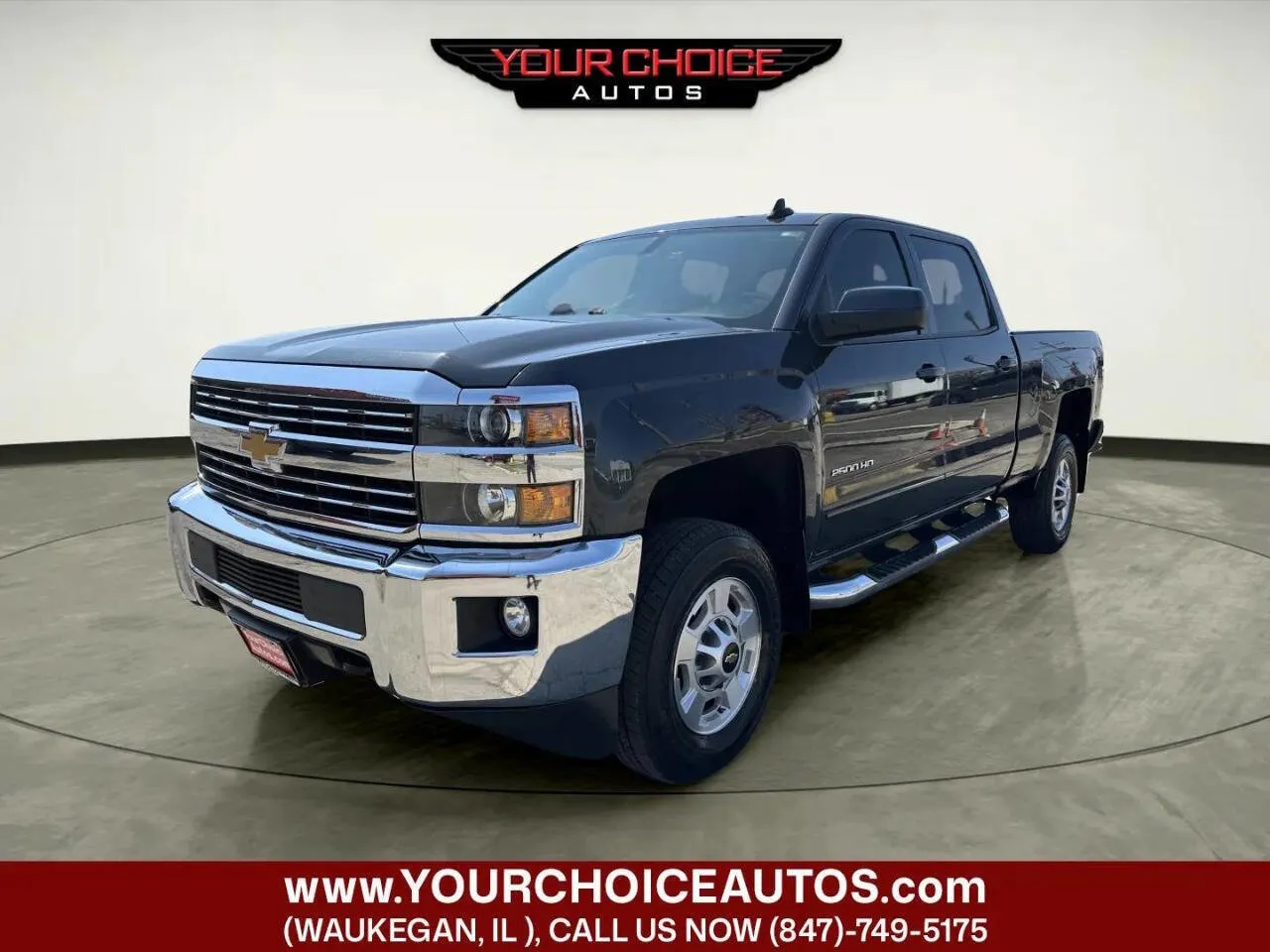 Gray 2018 Chevrolet Silverado 2500HD LT for sale in Waukegan, IL