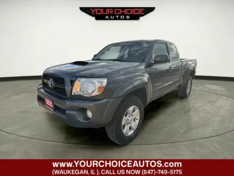 Gray 2011 Toyota Tacoma V6 4x4 4dr Access Cab 6.1 ft SB 5A for sale in Waukegan, IL