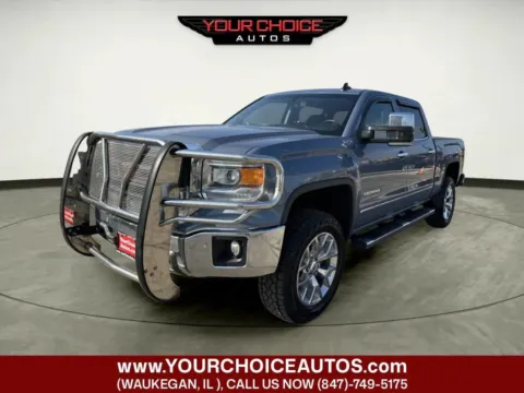 Gray 2015 GMC Sierra 1500 SLT for sale in Waukegan, IL