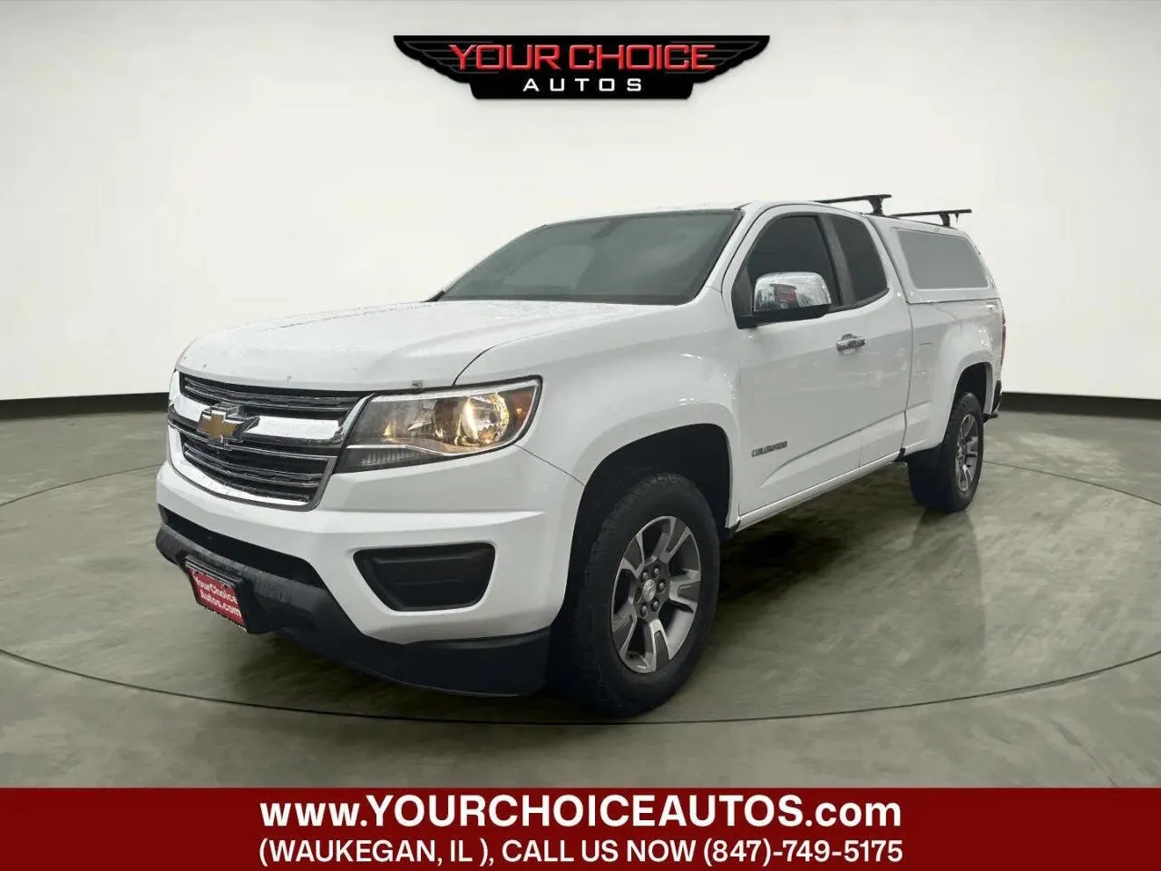 White 2017 Chevrolet Colorado 4WD WT for sale in Waukegan, IL