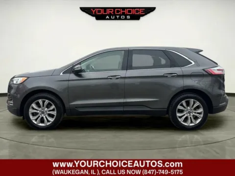 Photos of 2019 Ford Edge Titanium for sale in Waukegan, IL at Your Choice Autos - Waukegan